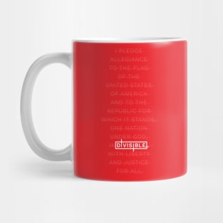 Pledge of Allegiance Logo - Black Mug